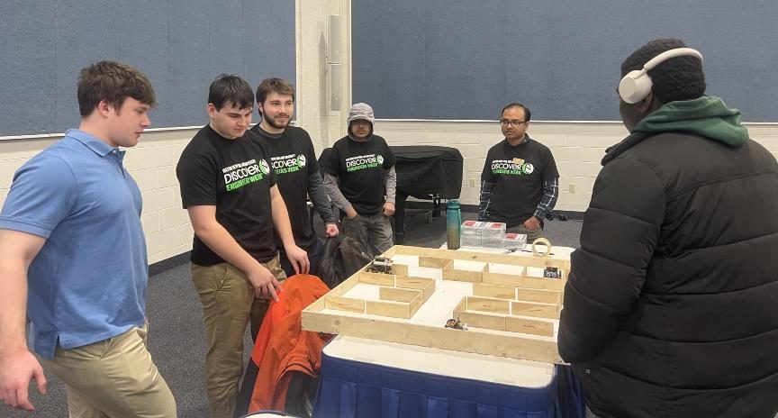 Engineers Week robot demonstration